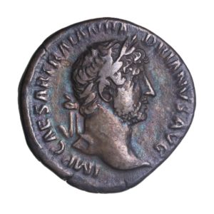 Hadrian AD 117-138 Silver Denarius Rome