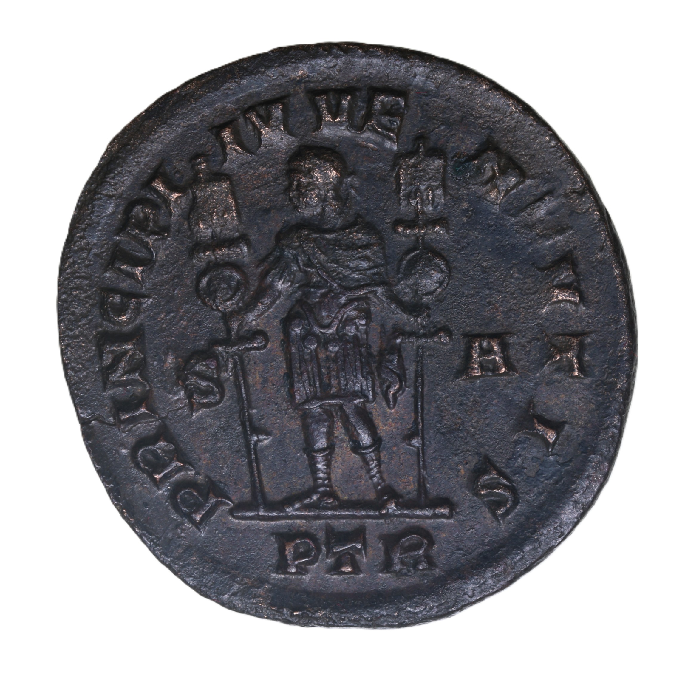 Constantine I AD 307-337 Bronze Follis Trier - Image 2