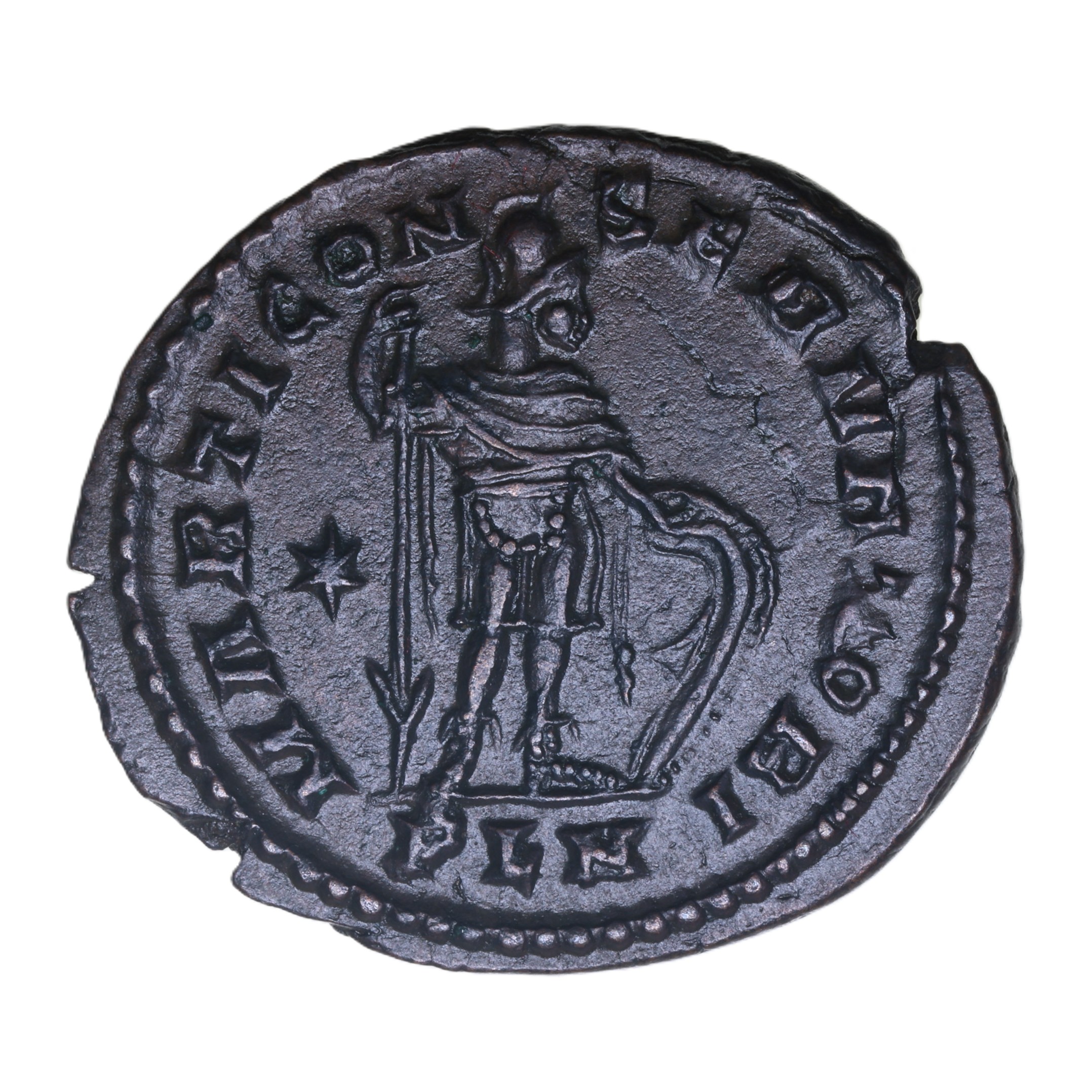 Constantine I AD 307-337 Bronze Follis London - Image 2