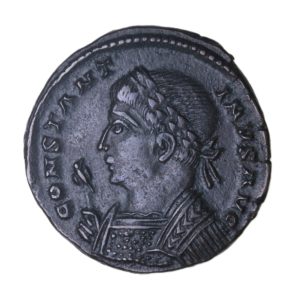 Constantine I AD 307-337 Bronze Follis London *Rare*