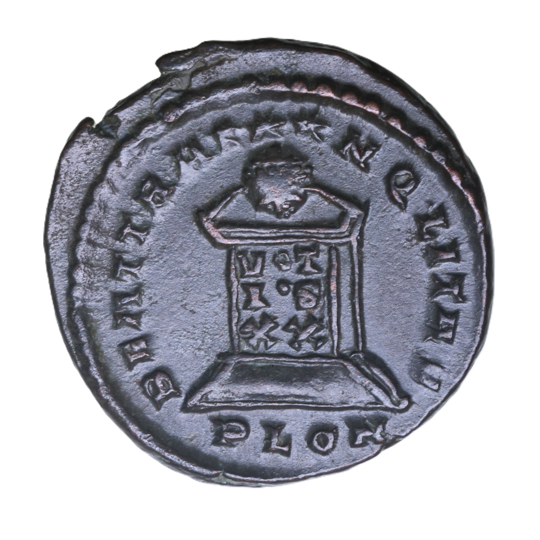 Constantine I AD 307-337 Bronze Follis London - Image 2