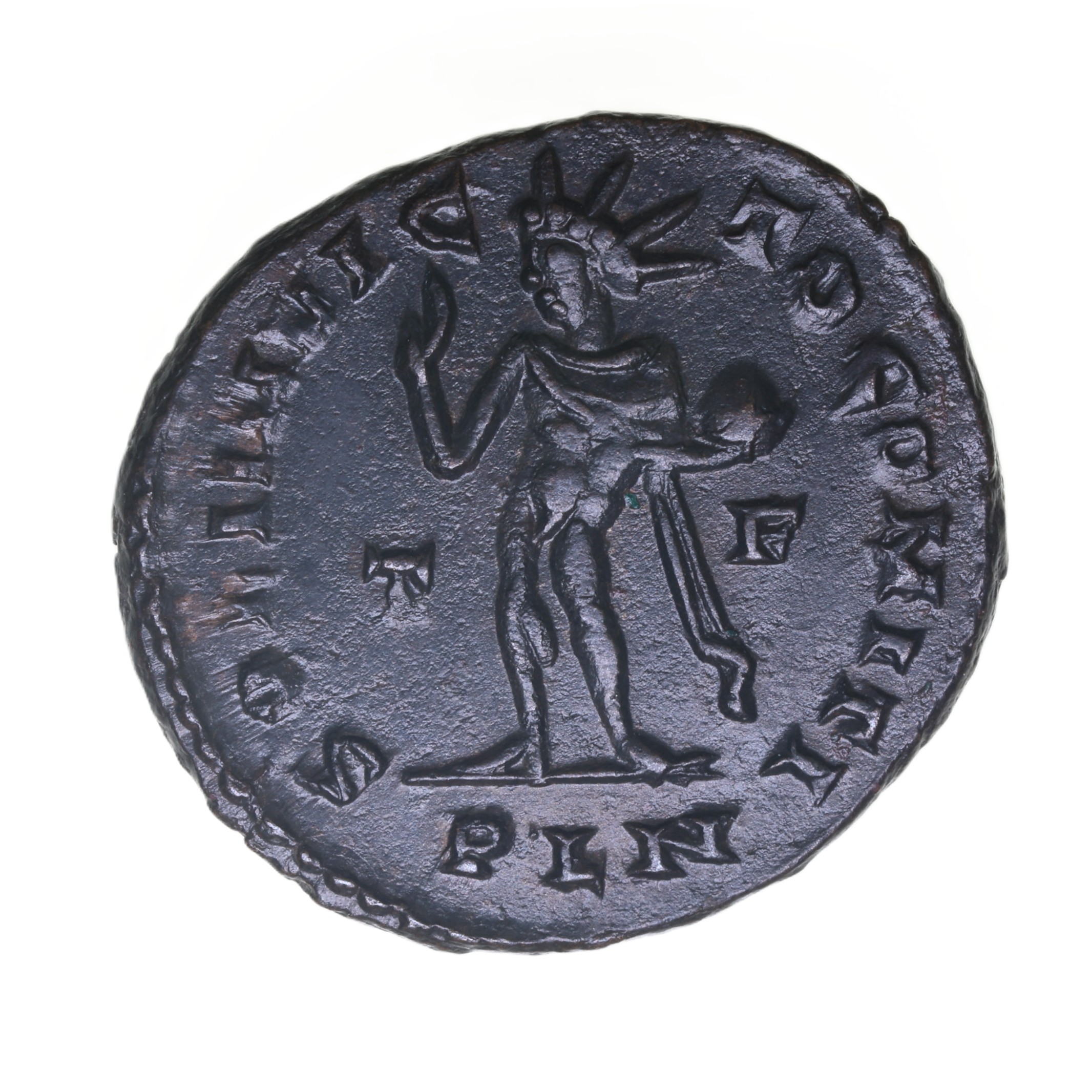 Constantine I AD 307-337 Bronze Follis London - Image 2