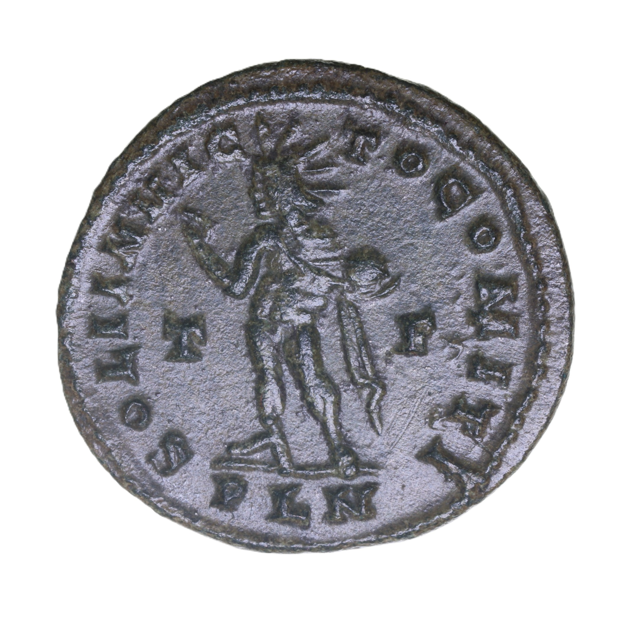 Constantine I AD 307-337 Bronze Follis London - Image 2