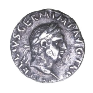 Vitellius AD 69 Silver Denarius