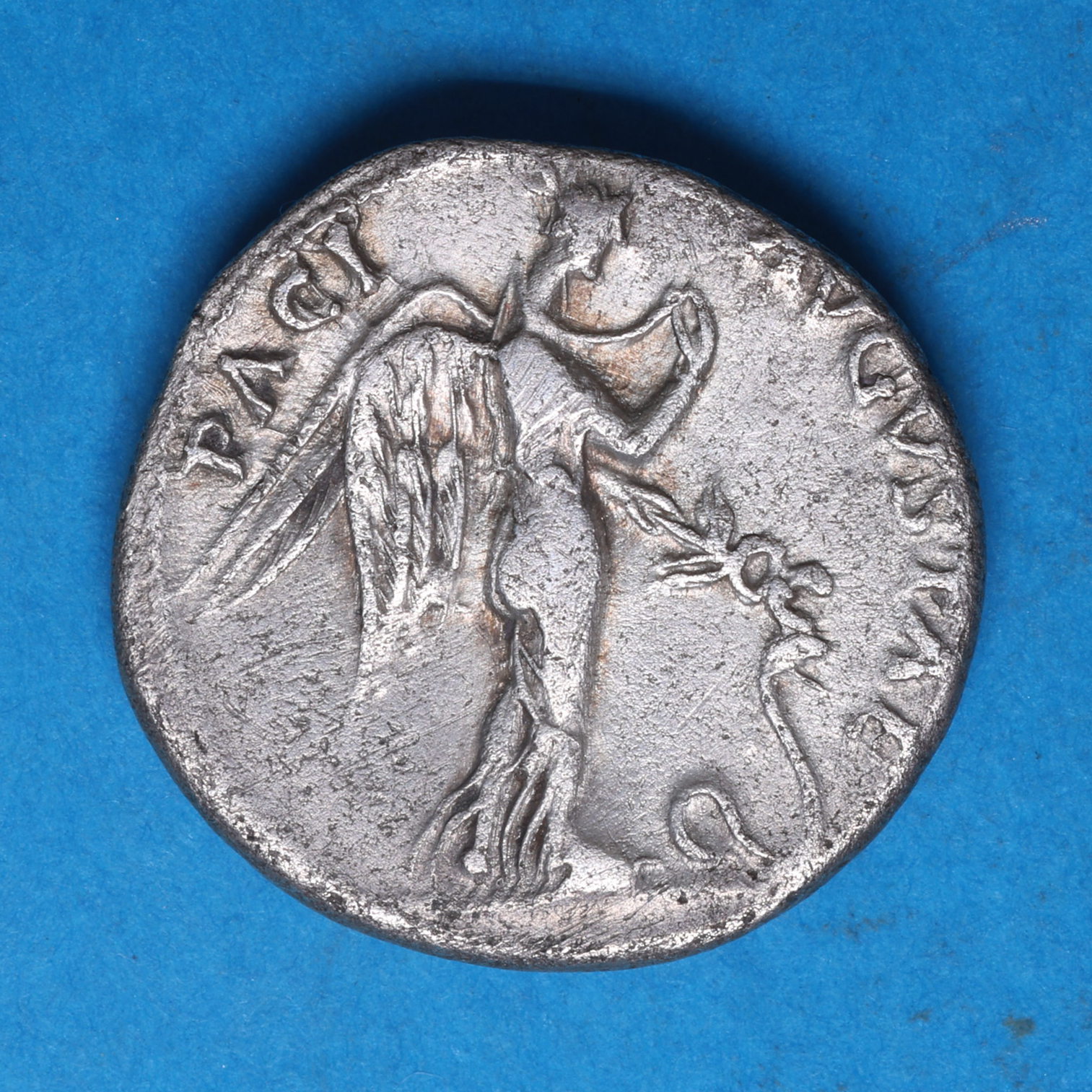 Claudius AD 41-54 Silver Denarius Lyon - Image 4