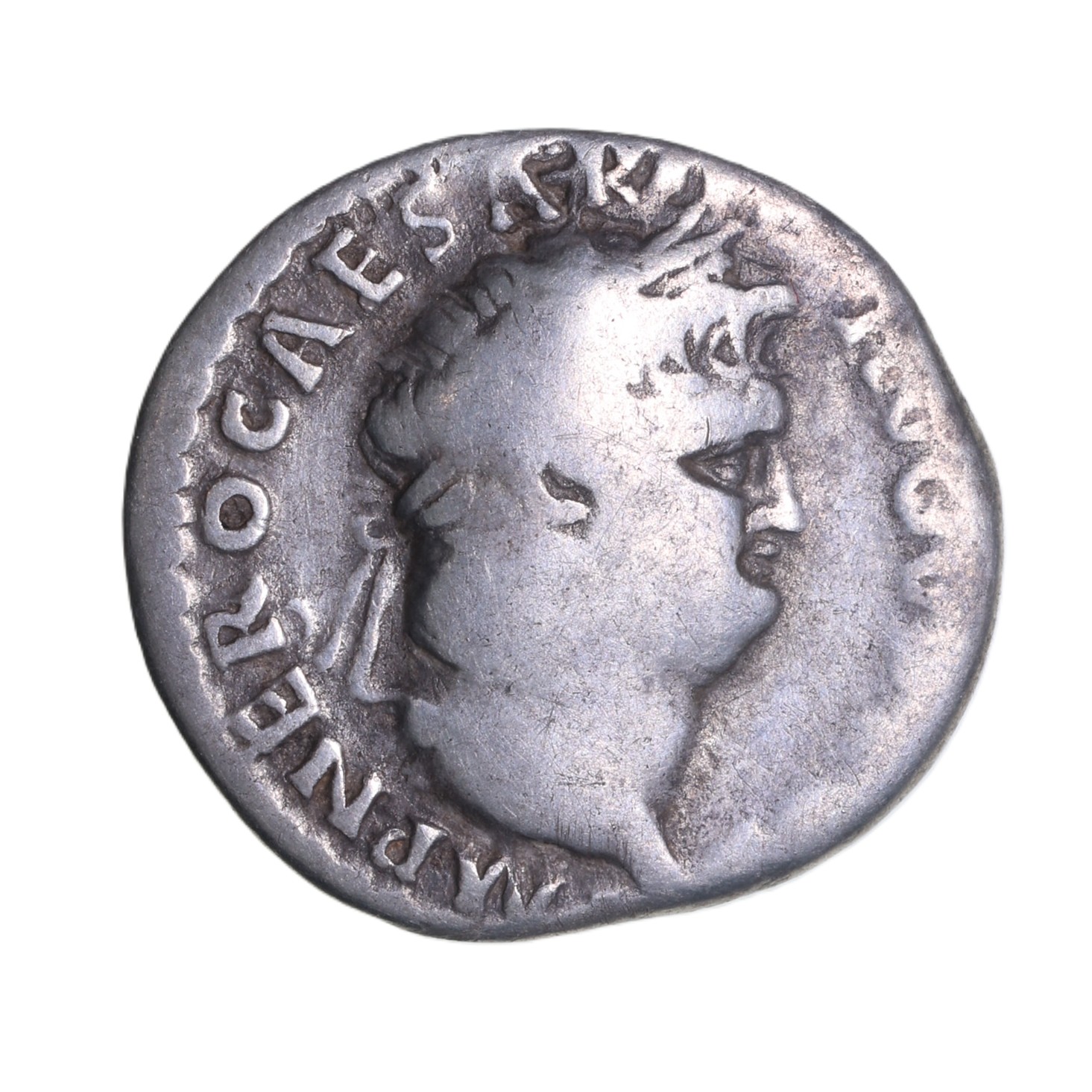 Nero AD 54-68 Silver Denarius Rome
