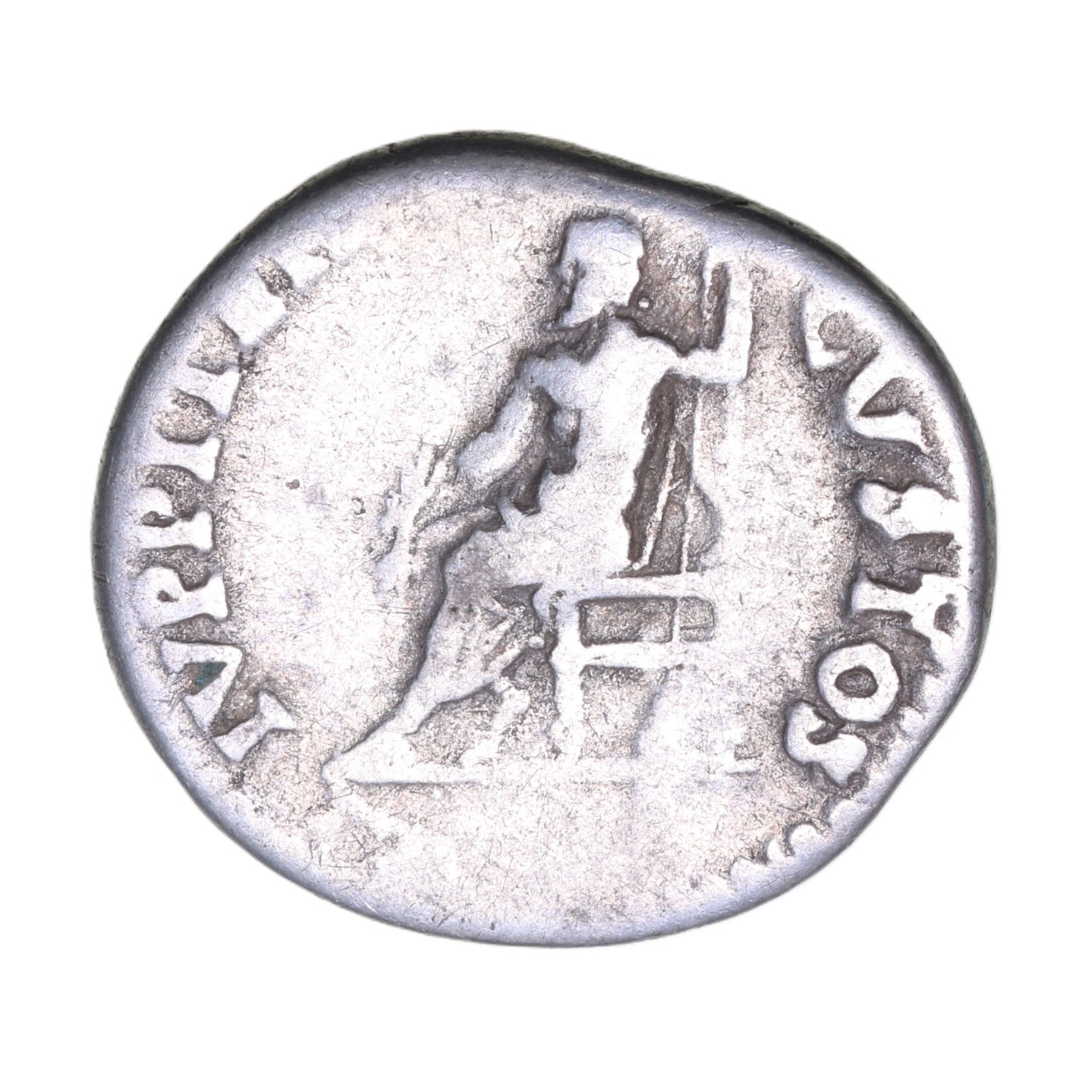 Nero AD 54-68 Silver Denarius Rome - Image 2