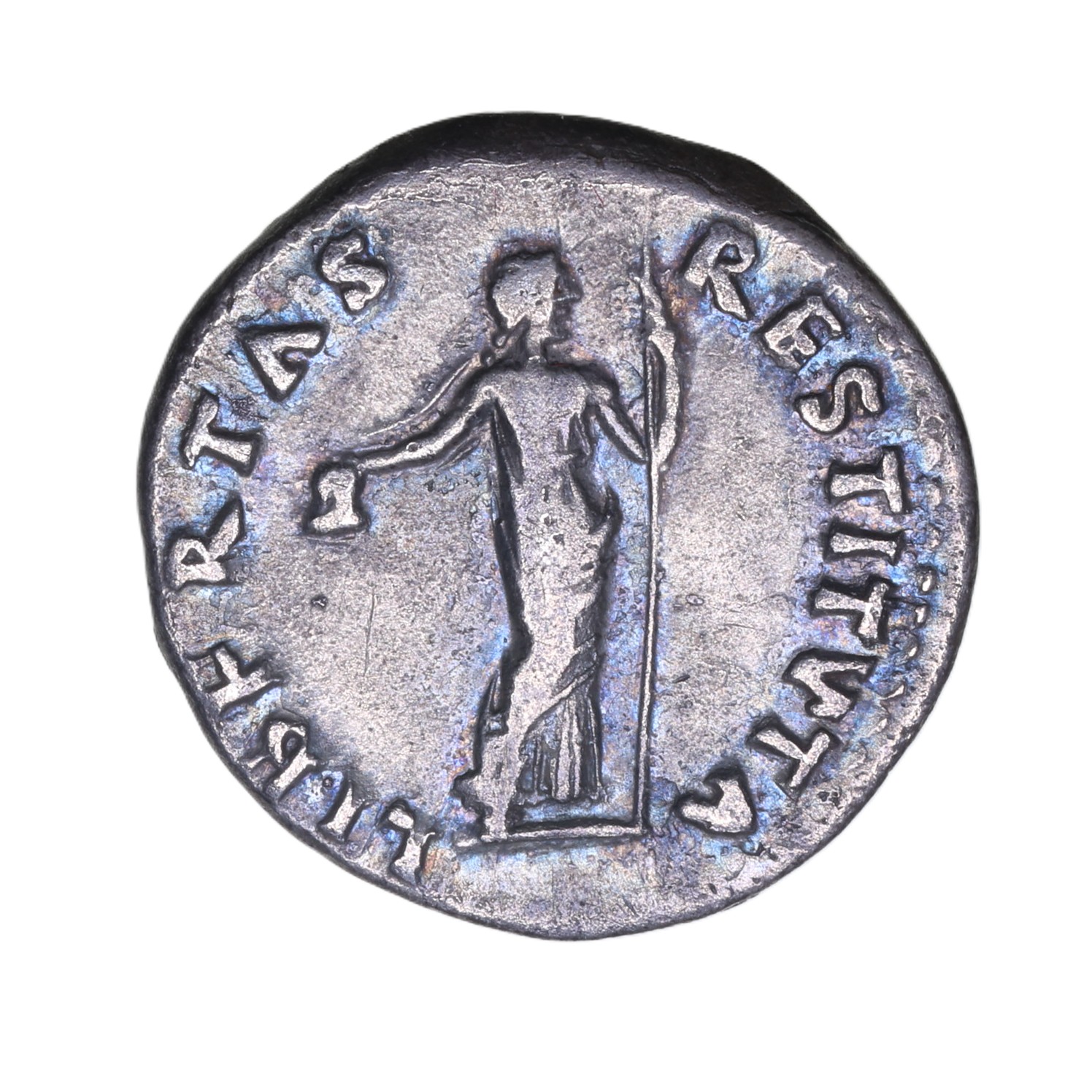 Vitellius AD 69 Silver Denarius Rome - Image 2