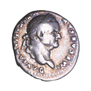 Vespasian AD 69-79 Silver Denarius Rome