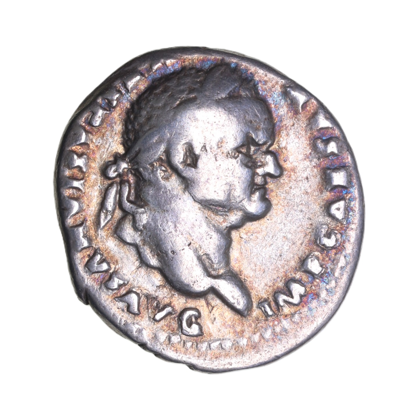 Vespasian AD 69-79 Silver Denarius Rome