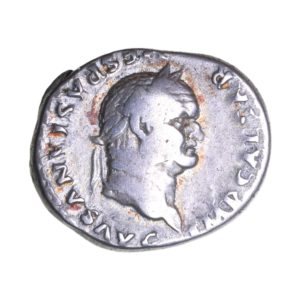 Vespasian AD 69-79 Silver Denarius Rome
