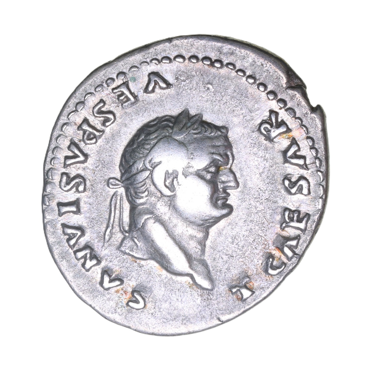 Titus AD 79-81 Silver Denarius Rome