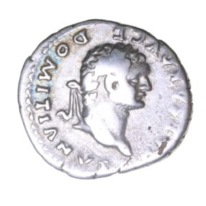 Domitian AD 81-96 Silver Denarius Rome