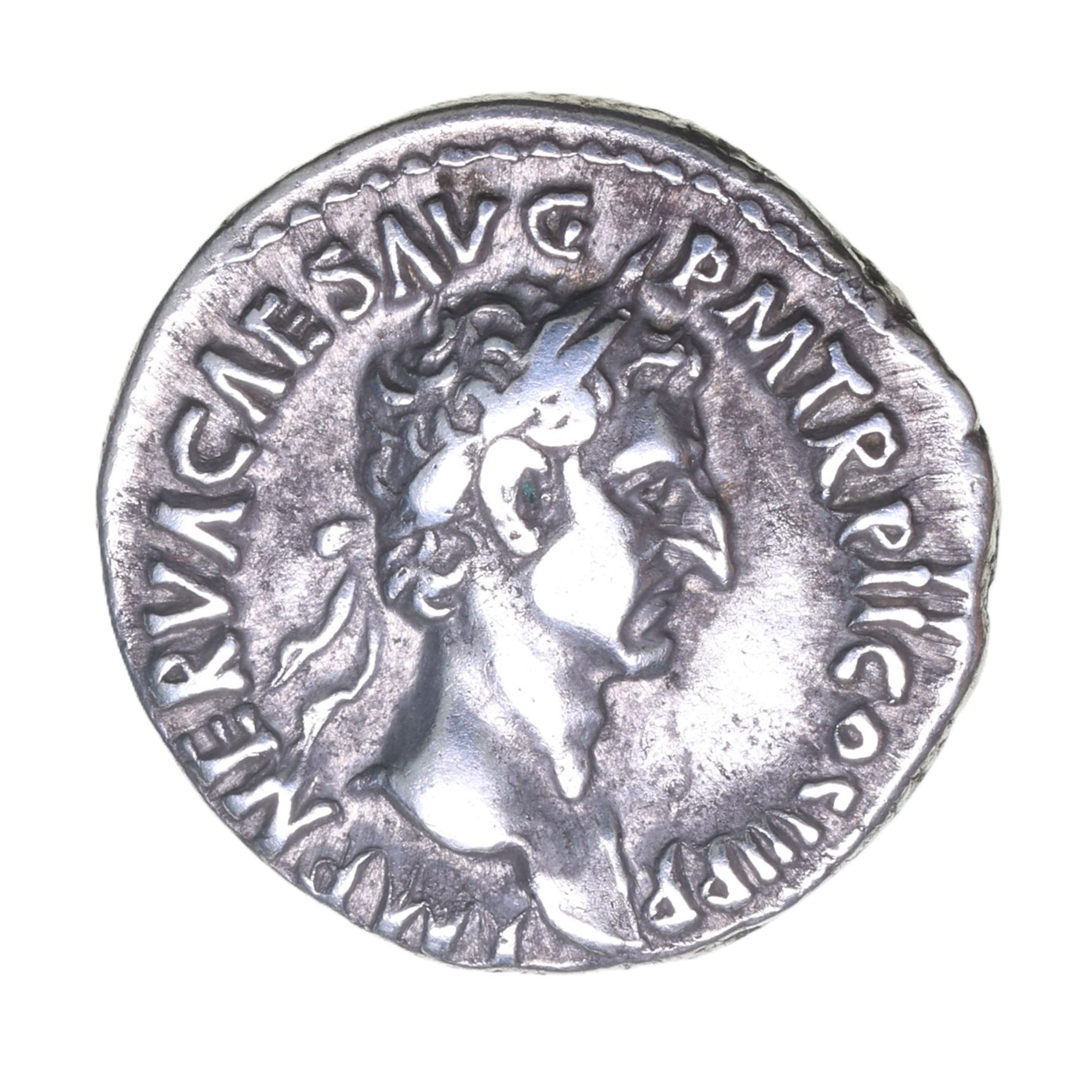 Nerva AD 96-98 Silver Denarius Rome