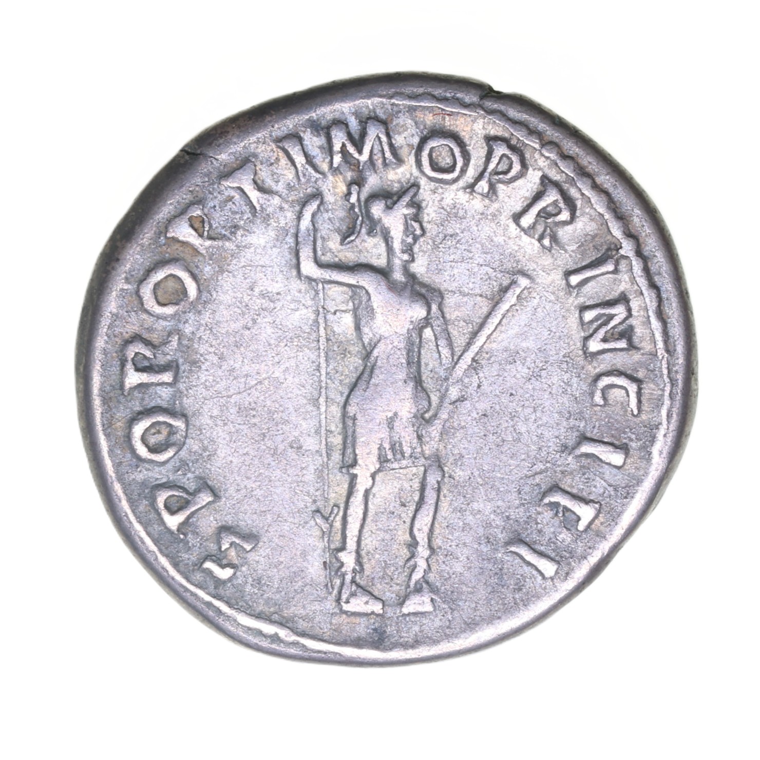 Trajan AD 98-117 Silver Denarius Rome - Image 2