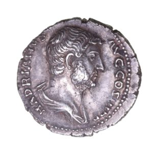Hadrian AD 117-138 Silver Denarius Rome