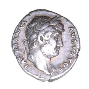 Hadrian AD 117-138 Silver Denarius Rome
