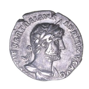 Hadrian AD 117-138 Silver Denarius Rome