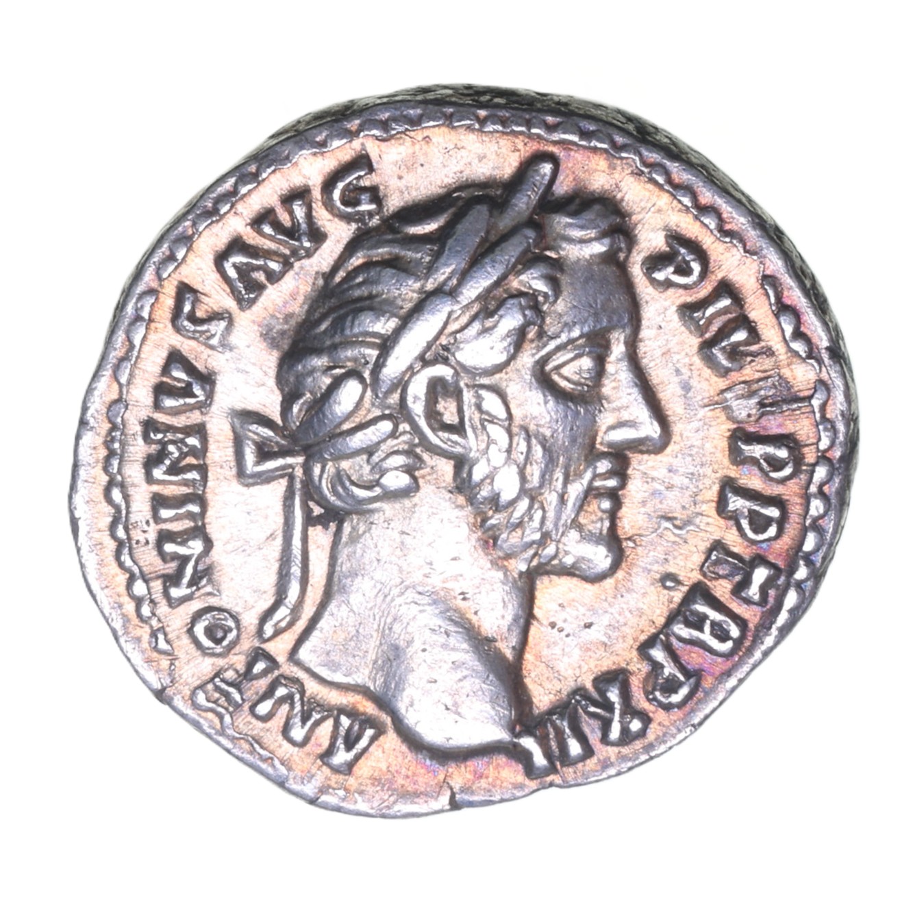 Antoninus Pius AD 138-161 Silver Denarius Rome