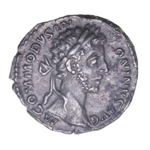 Commodus AD 177-192 Silver Denarius Rome