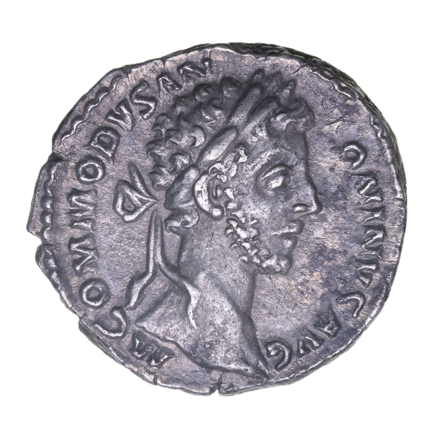 Commodus AD 177-192 Silver Denarius Rome