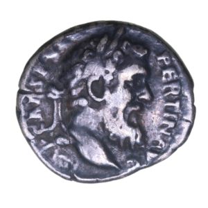 Pertinax AD 193 Silver Denarius Rome