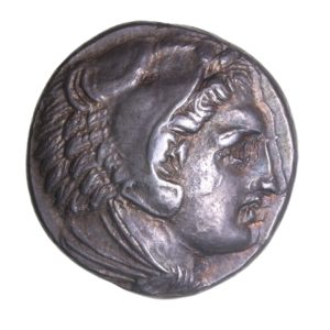 Macedon Alexander III The Great 336-323 BC Silver Tetradrachm Lifetime Issue