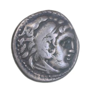 Macedon Alexander III The Great 336-323 BC Silver Drachm Posthumous Issue