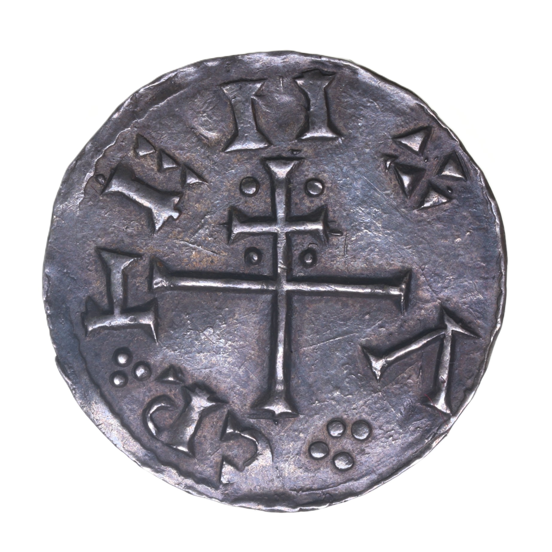 Anglo Viking Kingdom of York Cnut AD c.895-920 Silver Penny ex Cuerdale Hoard - Image 2