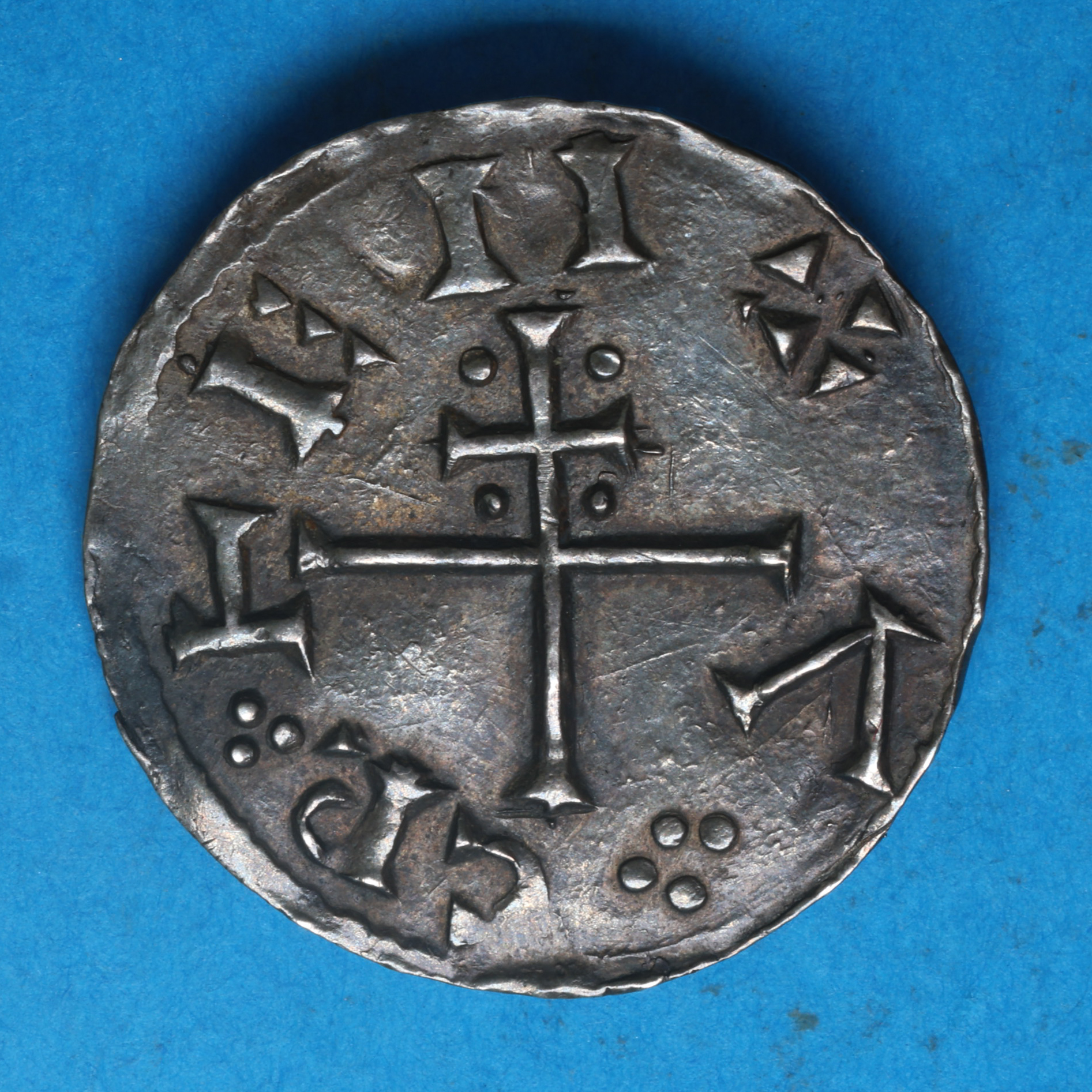Anglo Viking Kingdom of York Cnut AD c.895-920 Silver Penny ex Cuerdale Hoard - Image 4