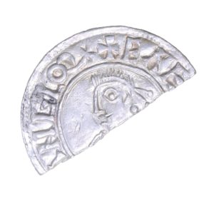 Eadgar AD 959-975 Silver Cut Halfpenny Reform Coinage *Rare*