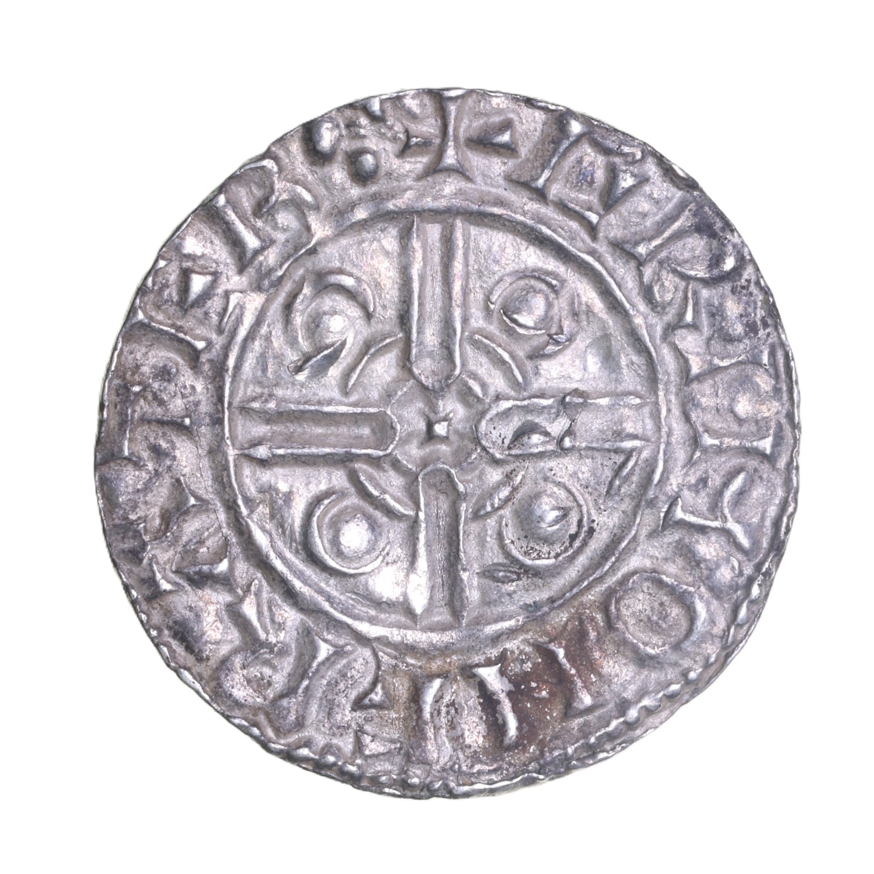 Cnut AD 1016-1035 Silver Penny Pointed Helmet Type Cambridge - Image 2