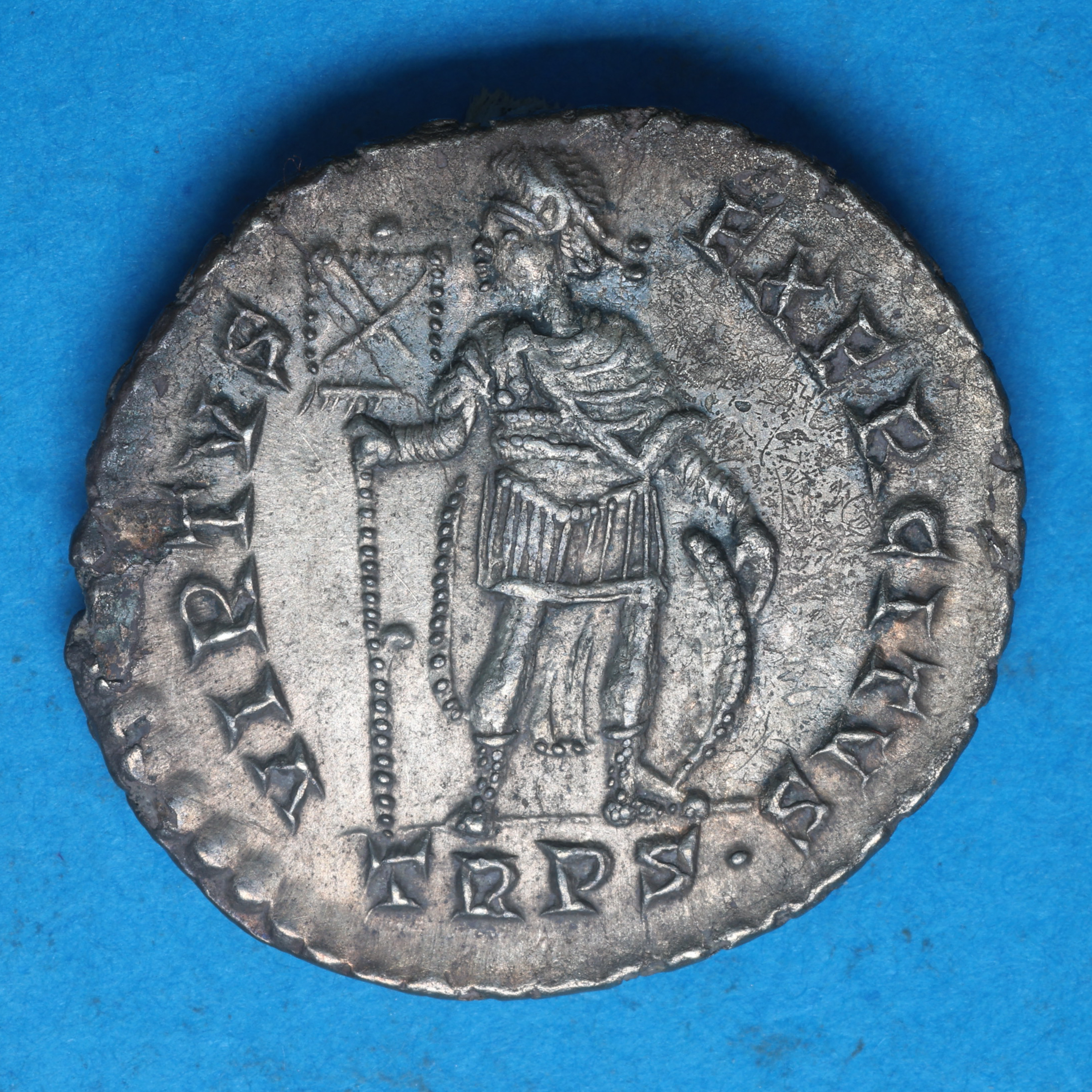 Valens 364-378AD Silver Miliarensis Trier mint *The Vale of Pewsey Hoard* - Image 4