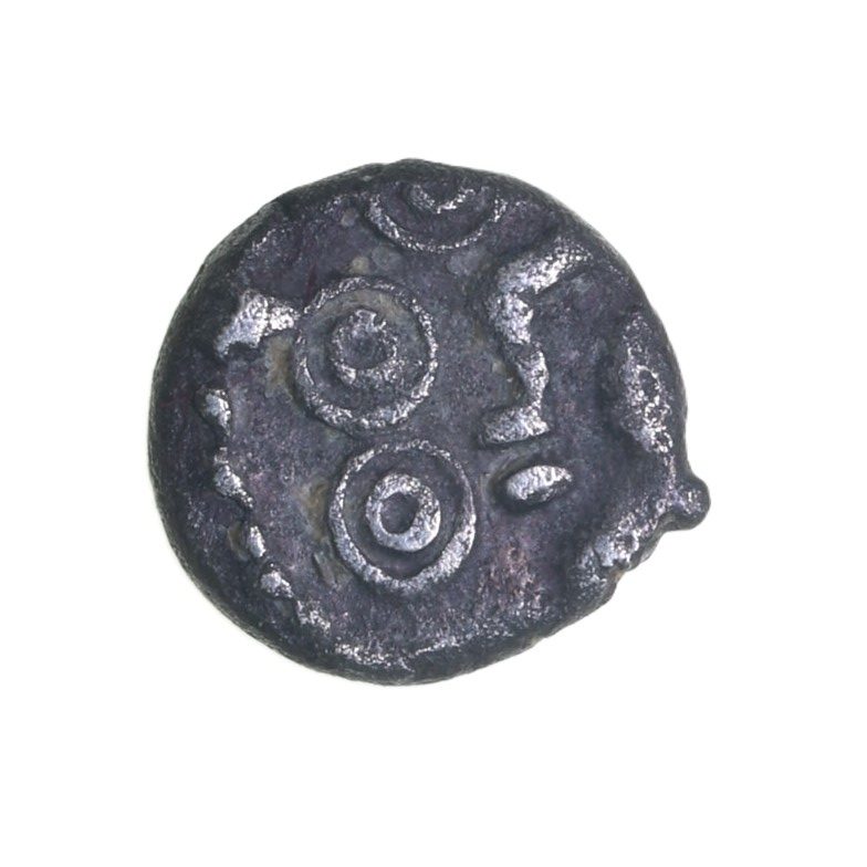 Regini & Atrebates Commios c. 50-25 BC Silver Minim *Very Rare*