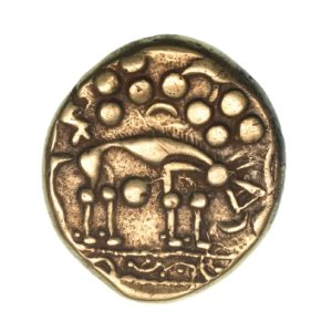 Iceni 1st Century BC Norfolk Wolf Right Type Gold Stater *Scarce*