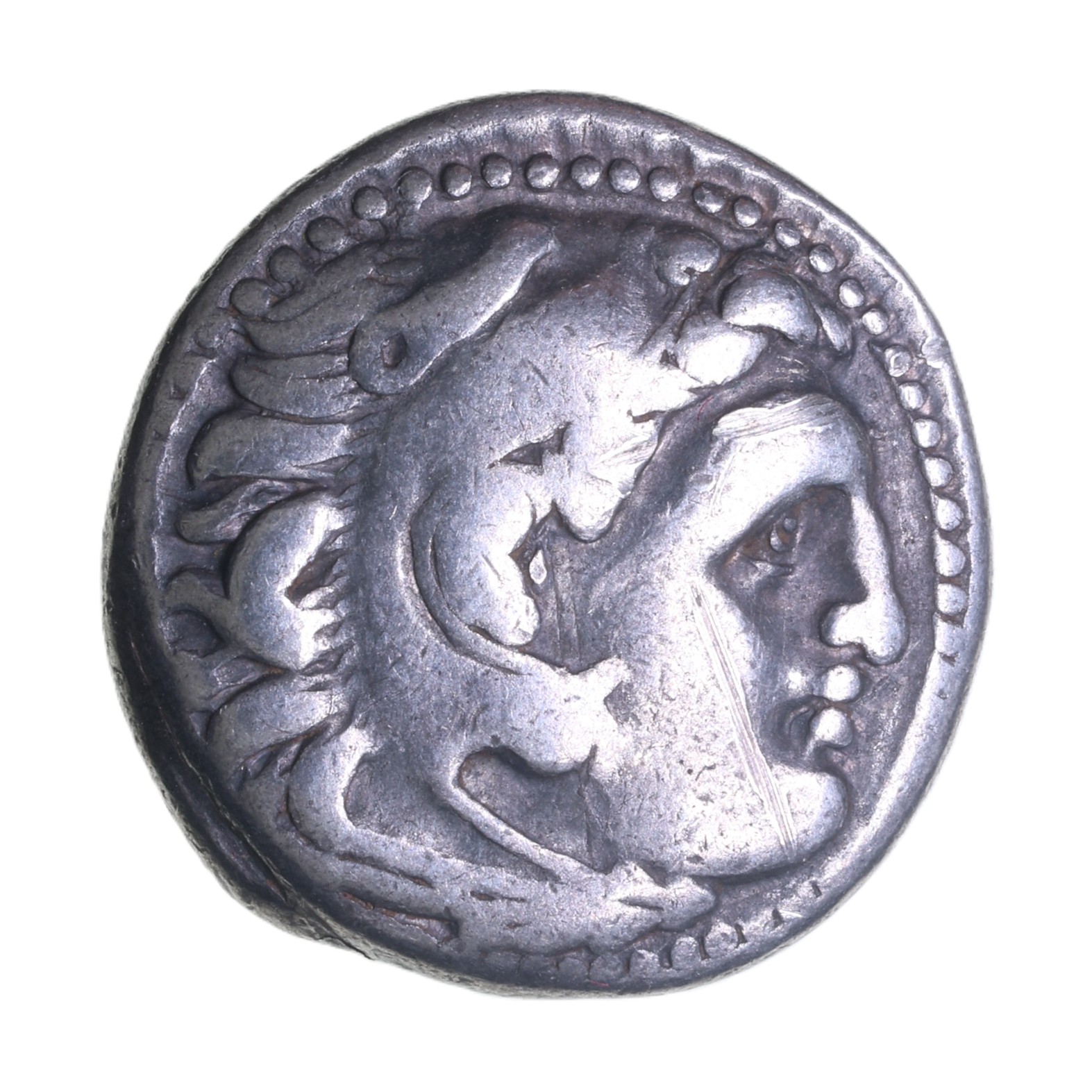 Macedon Alexander III The Great 336-323 BC Lifetime Issue Silver Drachm