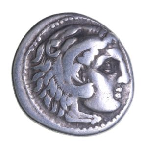 Macedon Alexander III The Great 336-323 BC Posthumous Issue Silver Drachm