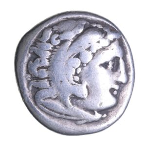 Macedon Alexander III The Great 336-323 BC Posthumous Issue Silver Drachm