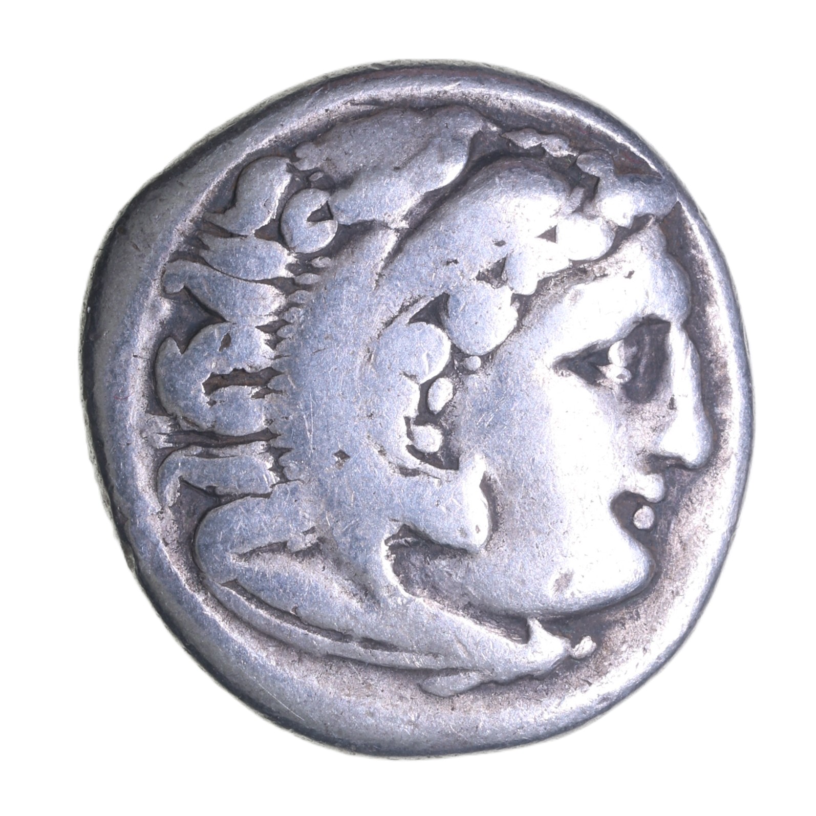 Macedon Alexander III The Great 336-323 BC Posthumous Issue Silver Drachm