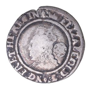Elizabeth I AD 1558-1603 Silver Sixpence 3rd/4th issue AD 1569