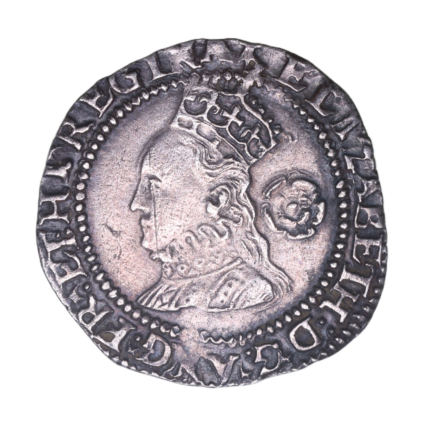 Elizabeth I AD 1558-1603 Silver Threepence AD 1572