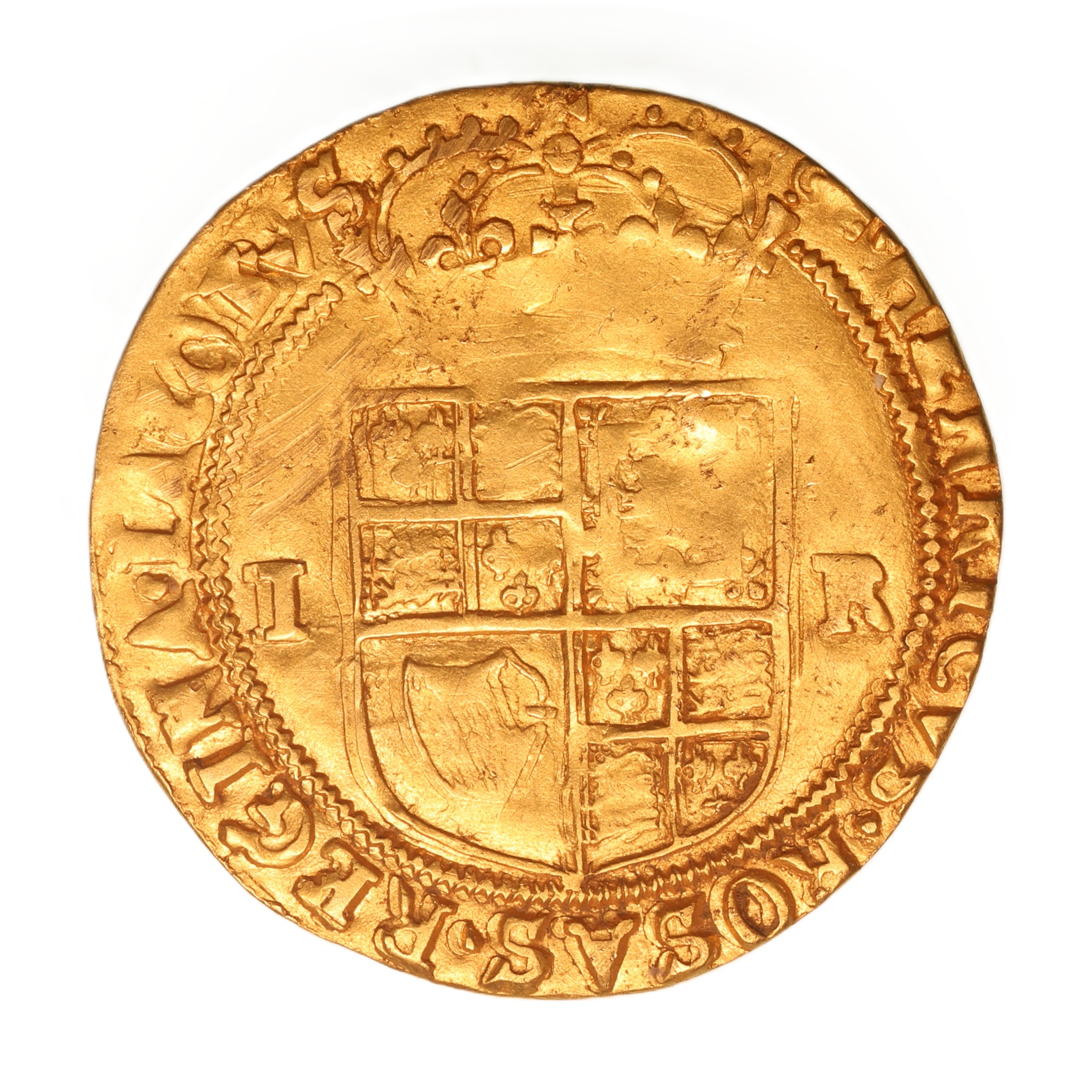 James I AD 1603-1625 Gold Double Crown 5th bust - Image 2