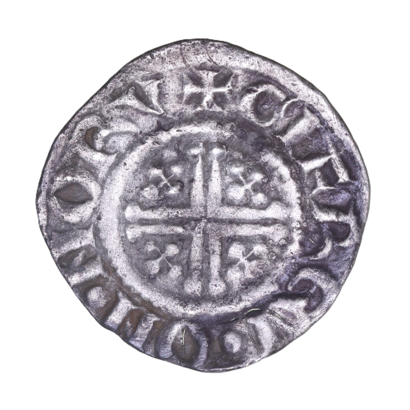 John AD 1199-1216 Silver Short Cross Penny Class 5b - Image 2