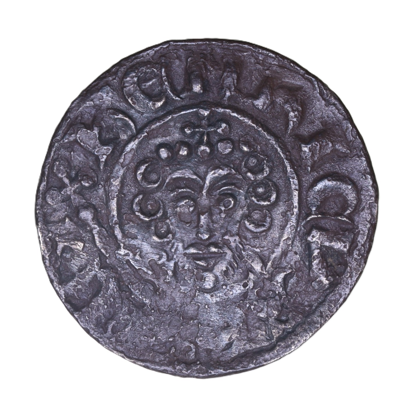 John AD 1199-1216 Silver Short Cross Penny Class 5a