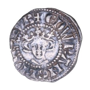 Edward I AD 1272-1307 Silver Halfpenny Long Cross Type London