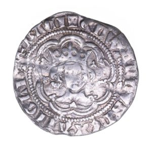 Edward III AD 1327-1377 Silver Halfgroat Pre Treaty London