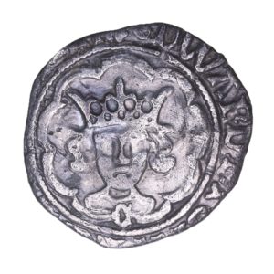 Edward IV AD 1461-1483 Silver Halfgroat 2nd Reign Canterbury