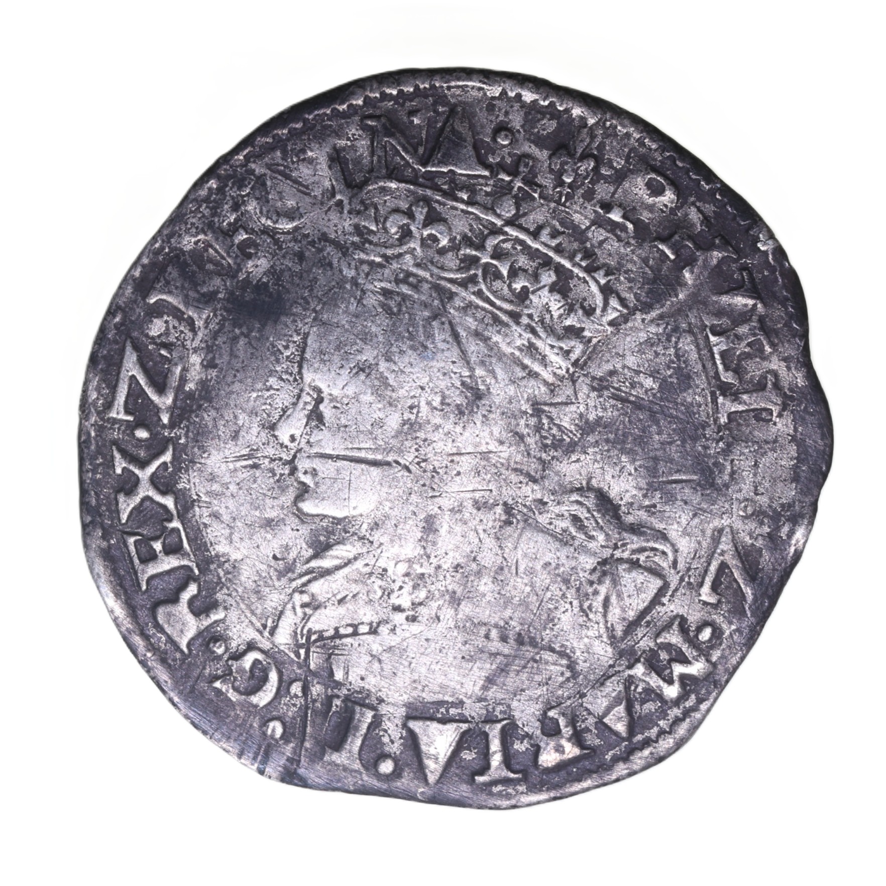 Philip & Mary AD 1554-1558 Silver Groat