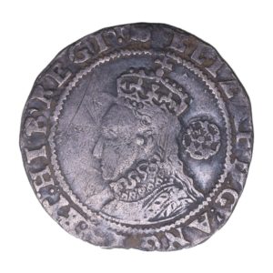 Elizabeth I AD 1558-1603 Silver Sixpence 6th Issue