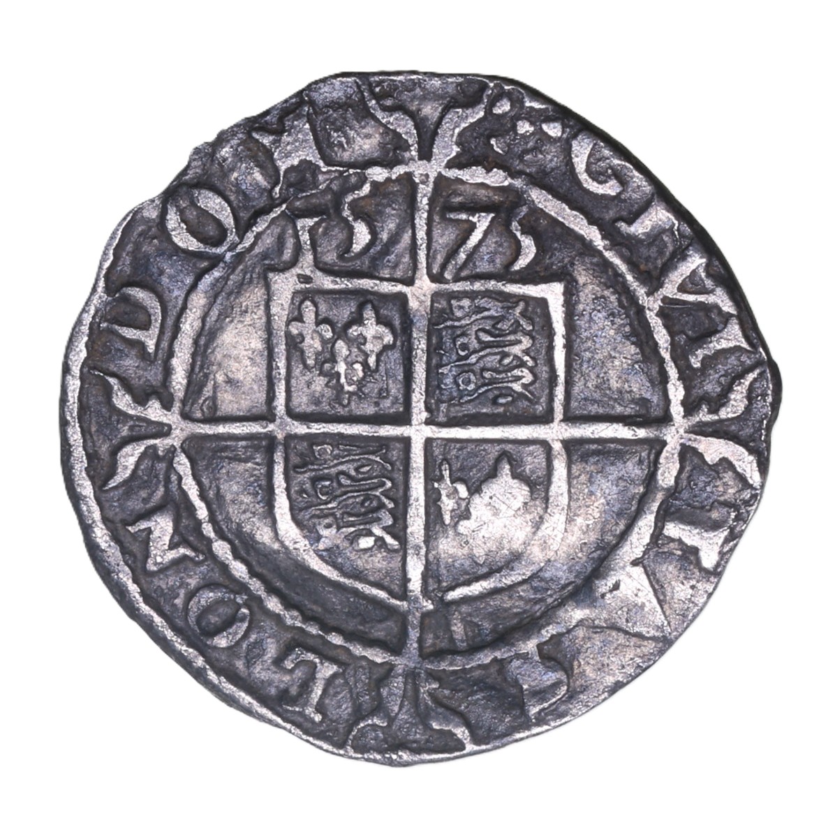 Elizabeth I AD 1558-1603 Silver Threehalfpence 3rd/4th Issue - Image 2